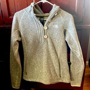 The North Face quarter zip pullover